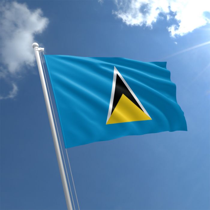 saint lucia flag