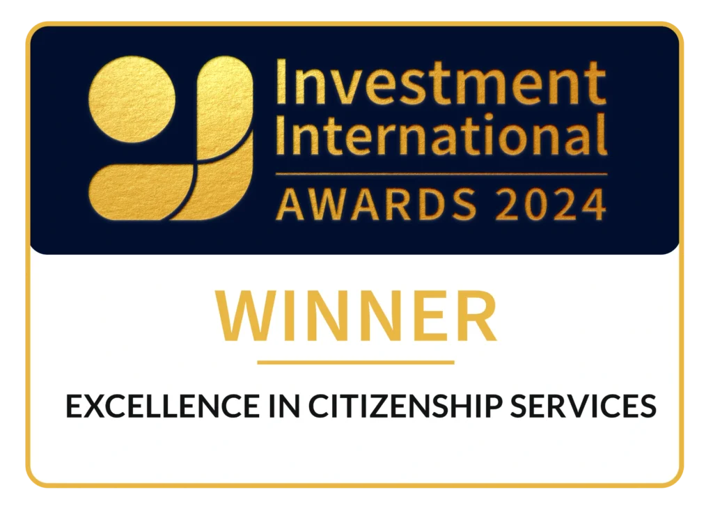 Investment international awards 2024 Excellence in Citizenship Services